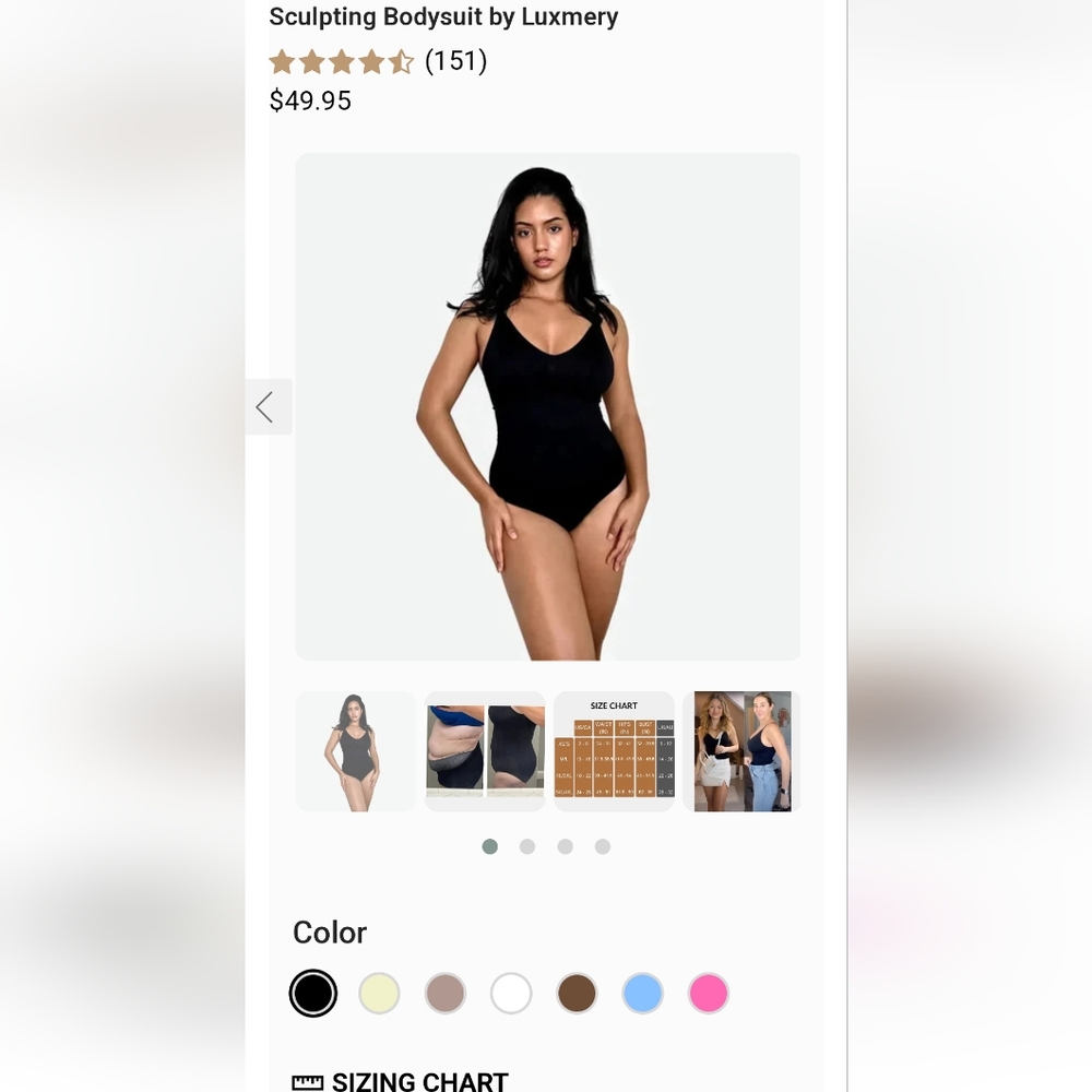 Luxmery bodysuit